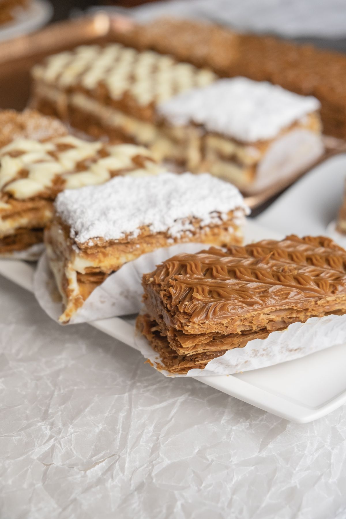 LaBaguette millefeuille pastries